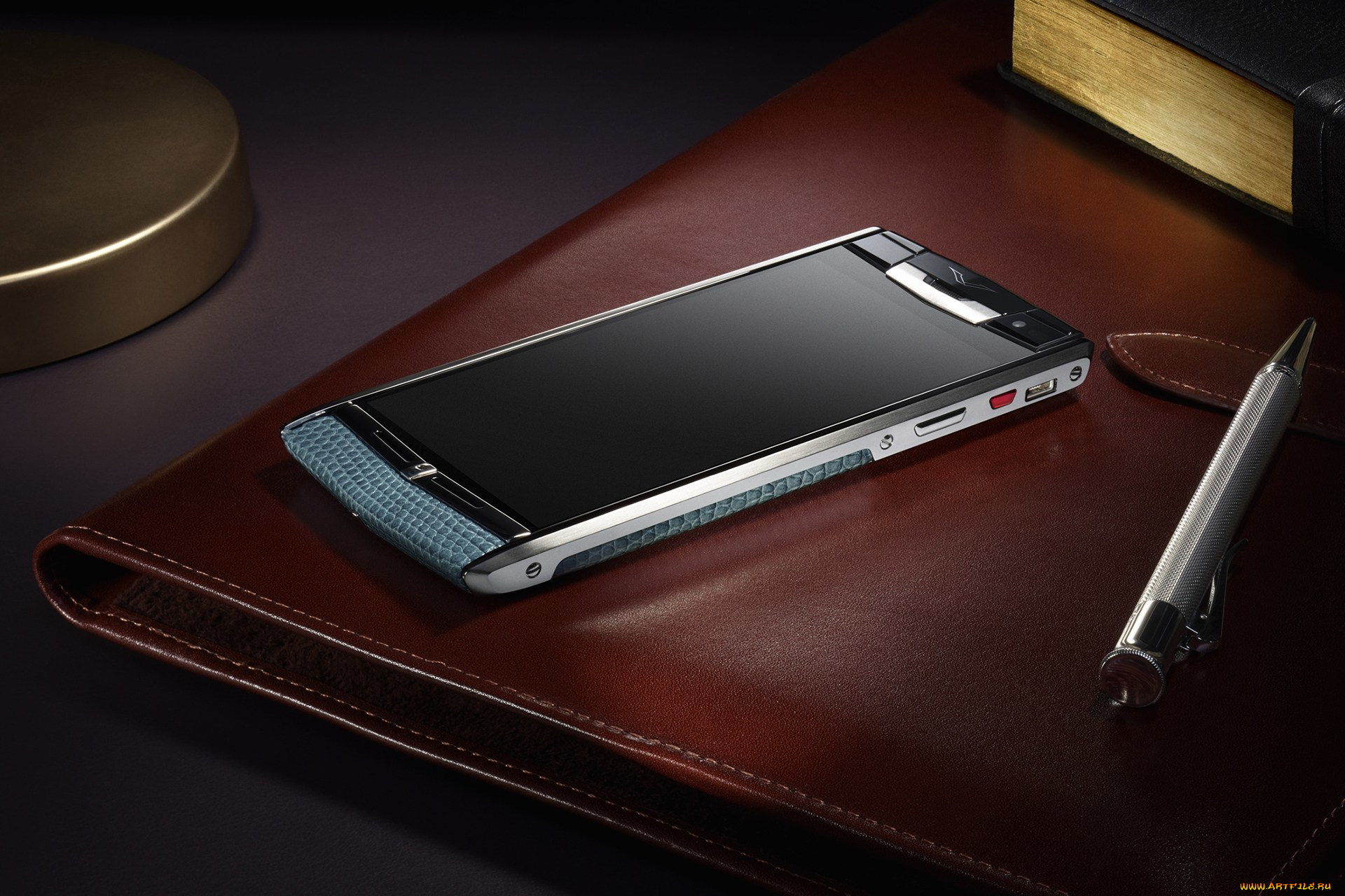 vertu, signature, бренды, -, vertu, signature, стол, смартфон, телефон, верту, книга, ручка, папка