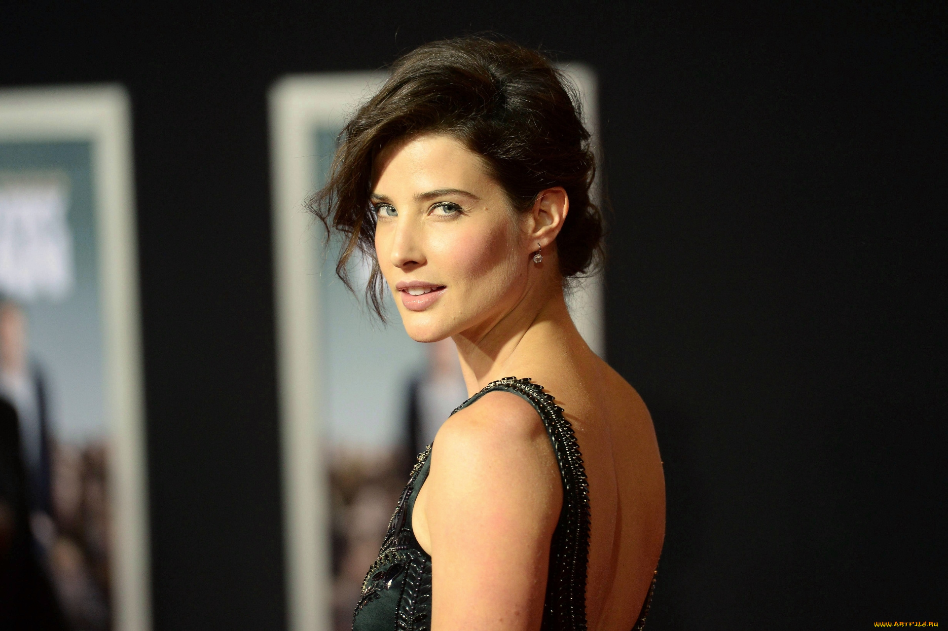 cobie, smulders, девушки, актриса, cobie, smulders, спина, взгляд