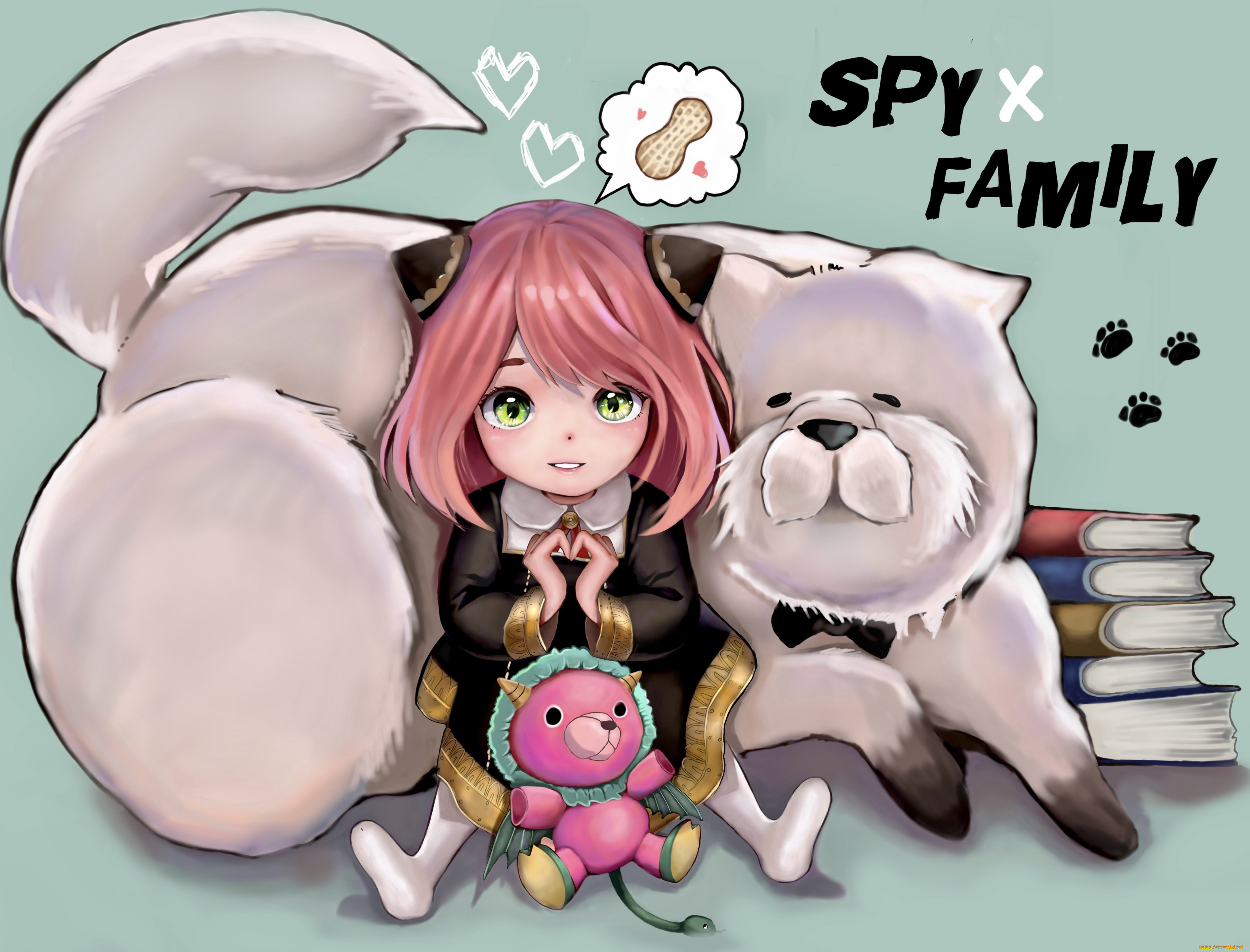 аниме, spy, x, family, spy, x, family