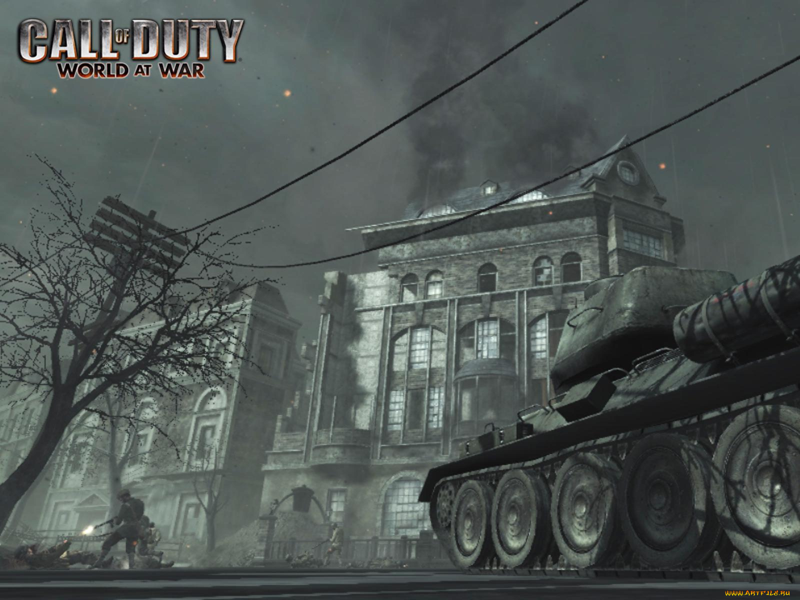 call, of, duty, world, at, war, видео, игры