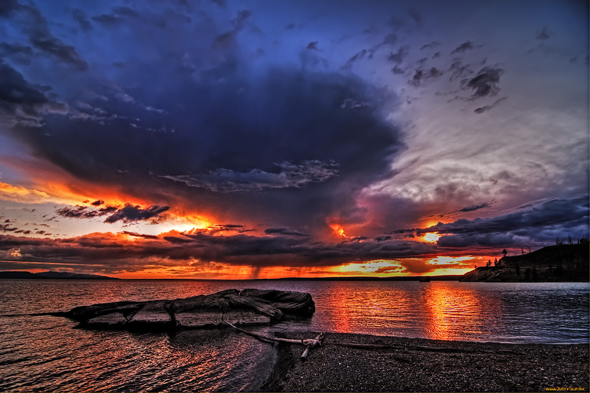 природа, восходы, закаты, yellowstone