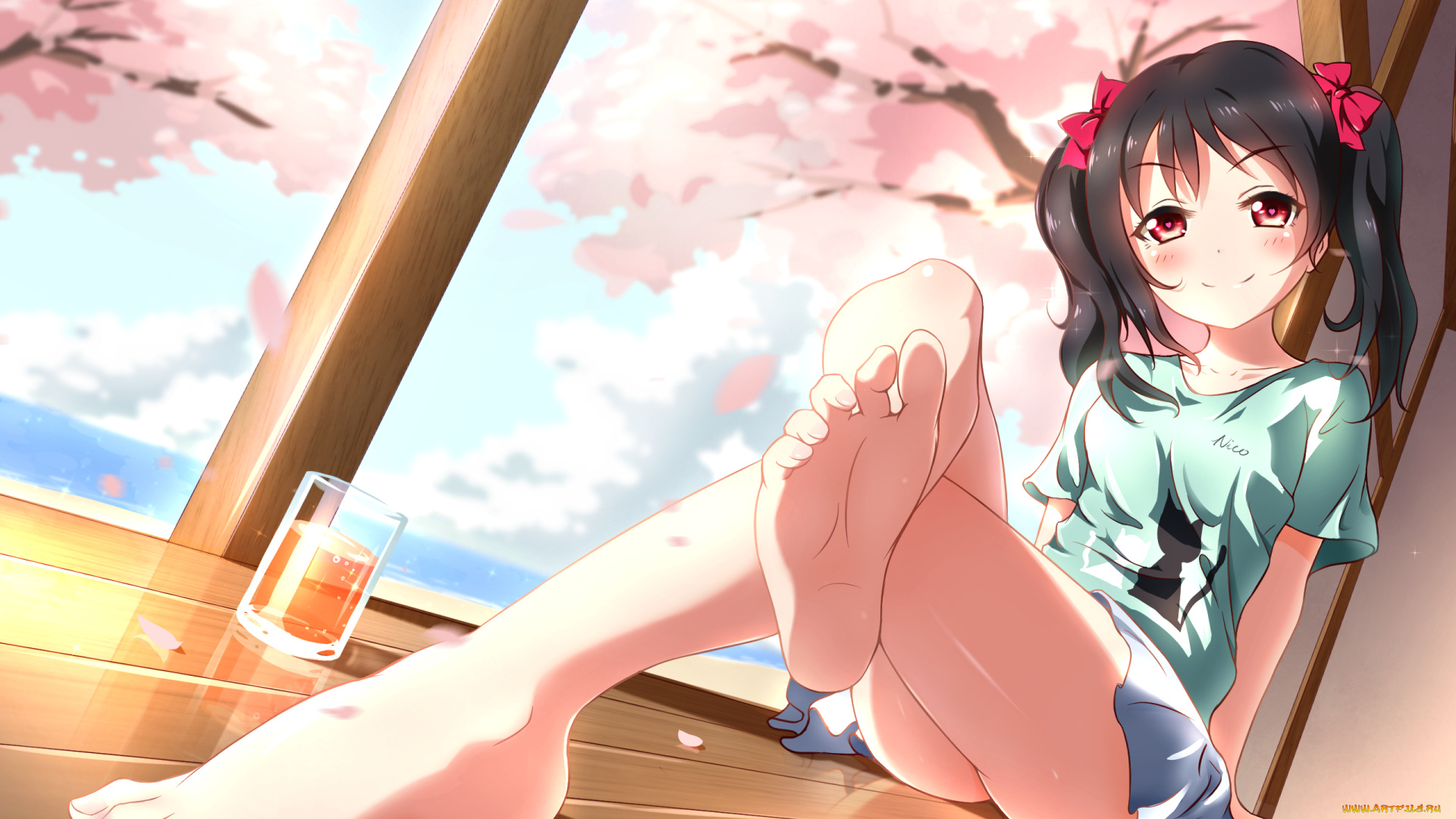 аниме, love, live, , school, idol, project, love, live, school, idol, project, xiao, ren, девушка, арт, yazawa, nico