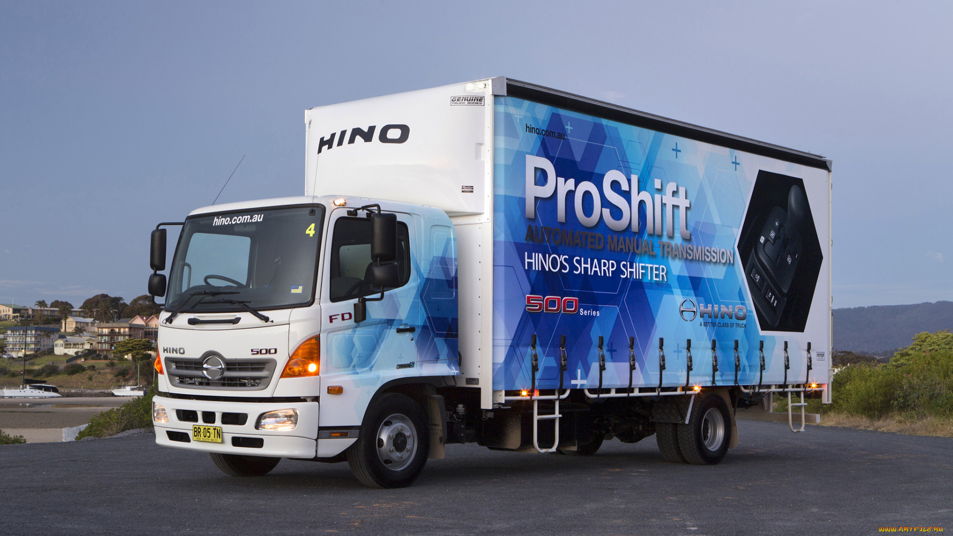 автомобили, hino, 700, profia