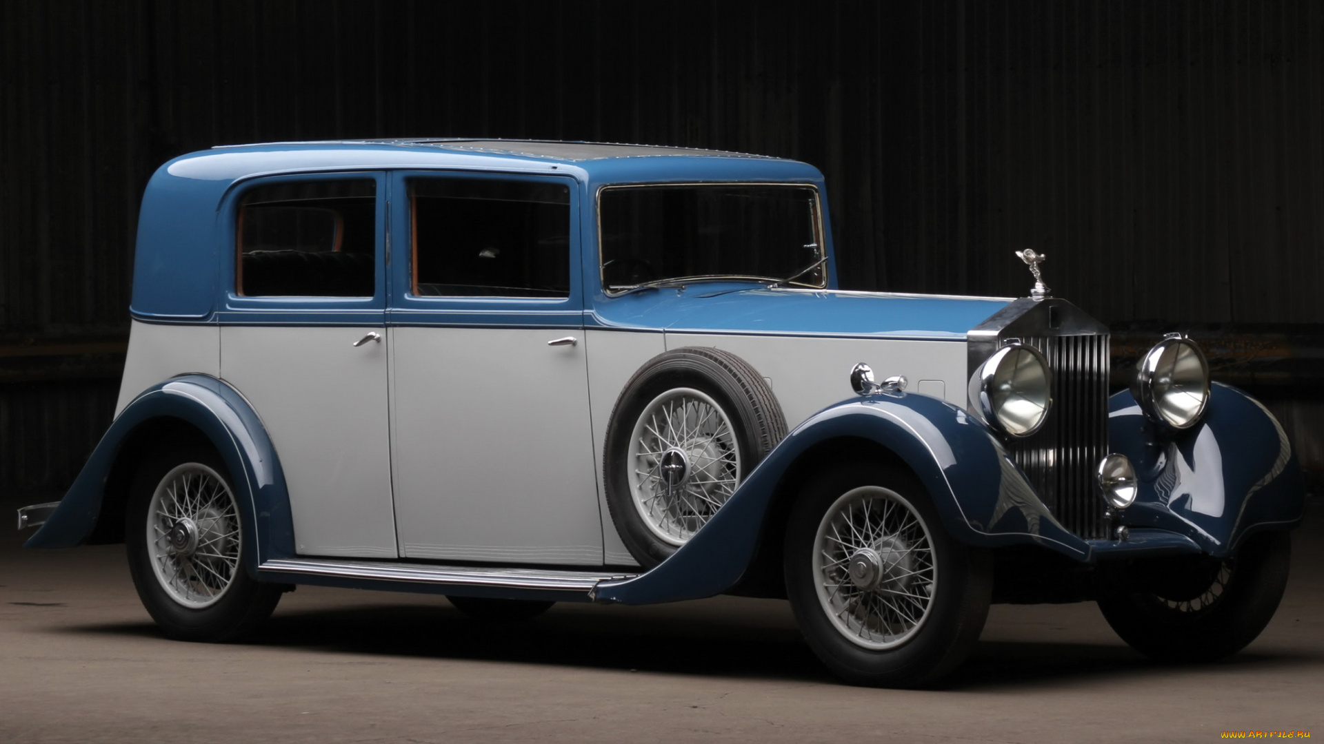 автомобили, rolls-royce, 20-25, hp, saloon, barker, 1935г