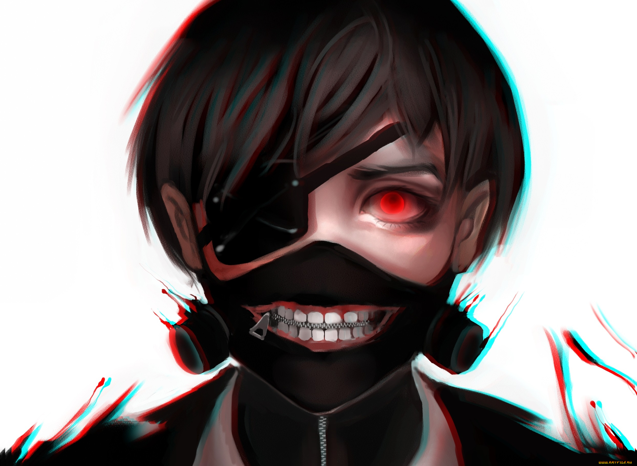 аниме, tokyo, ghoul, kaneki, ken