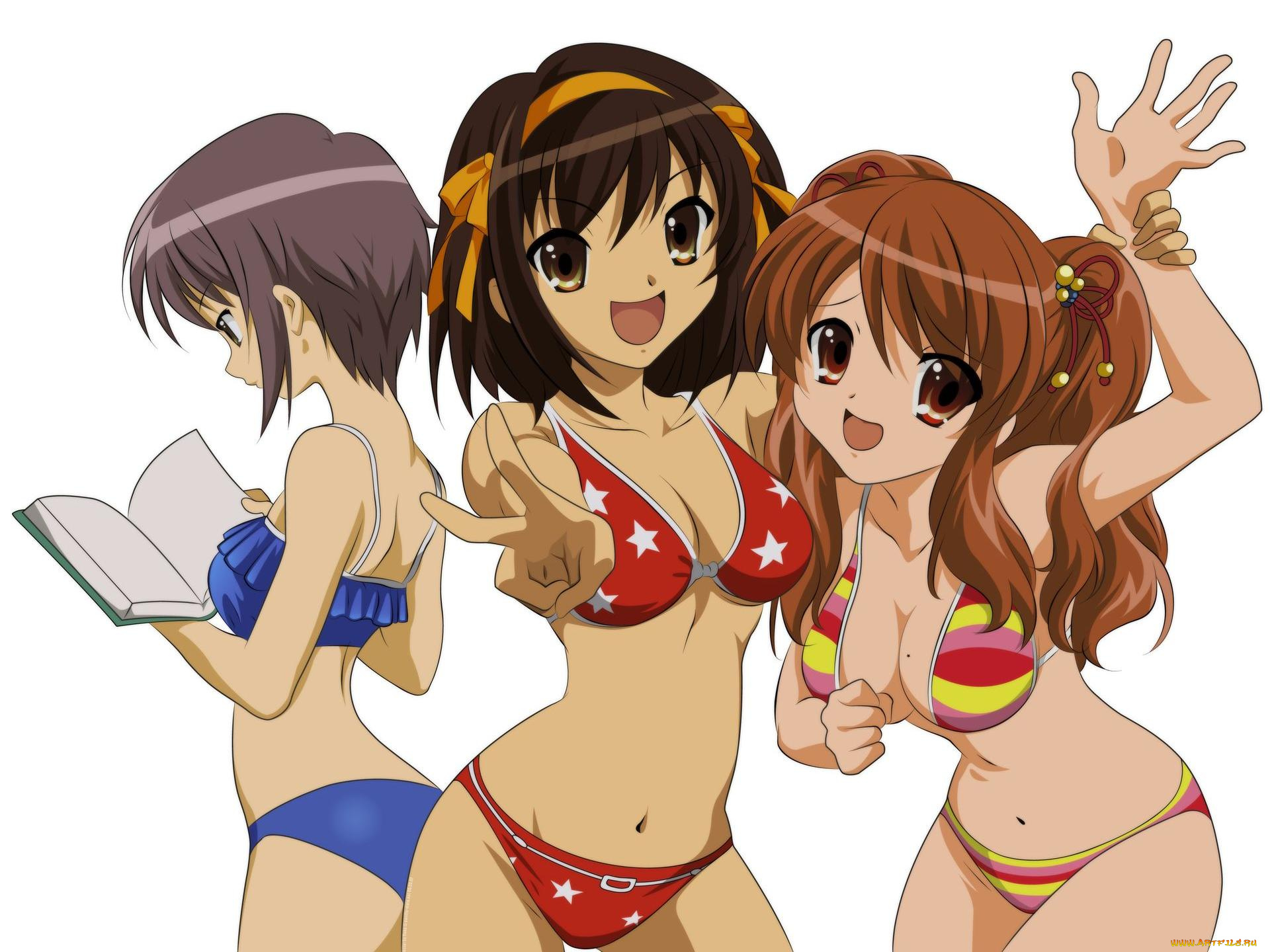 аниме, the, melancholy, of, haruhi, suzumiya