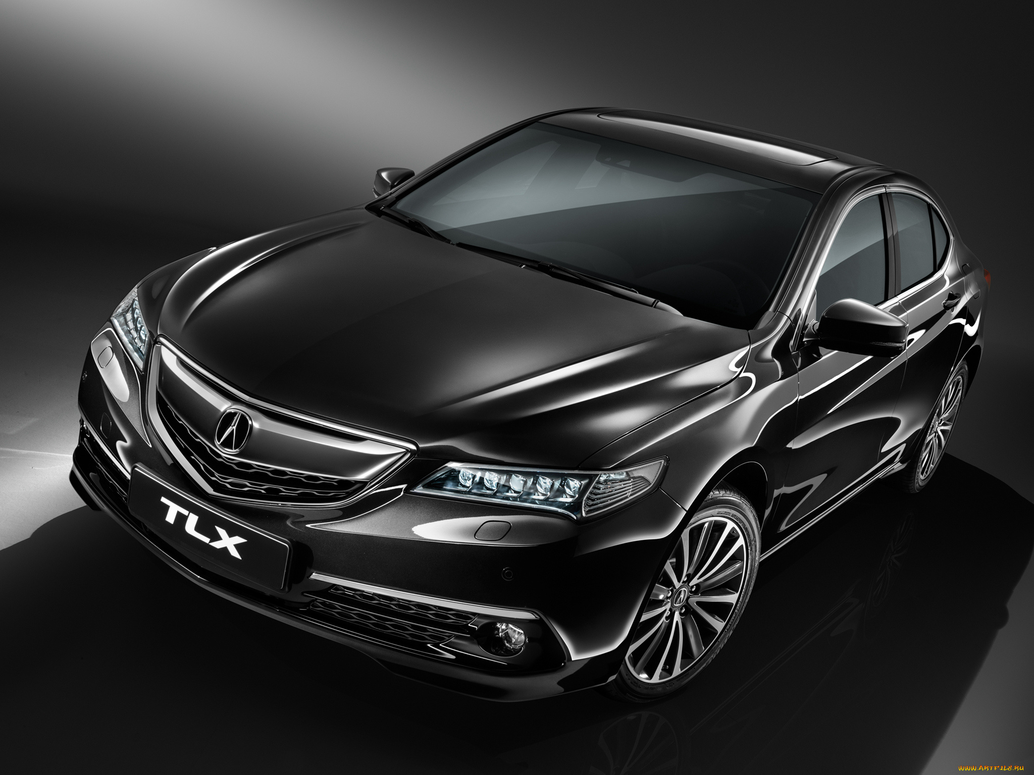 автомобили, acura, темный, 2014г, ru-spec, tlx