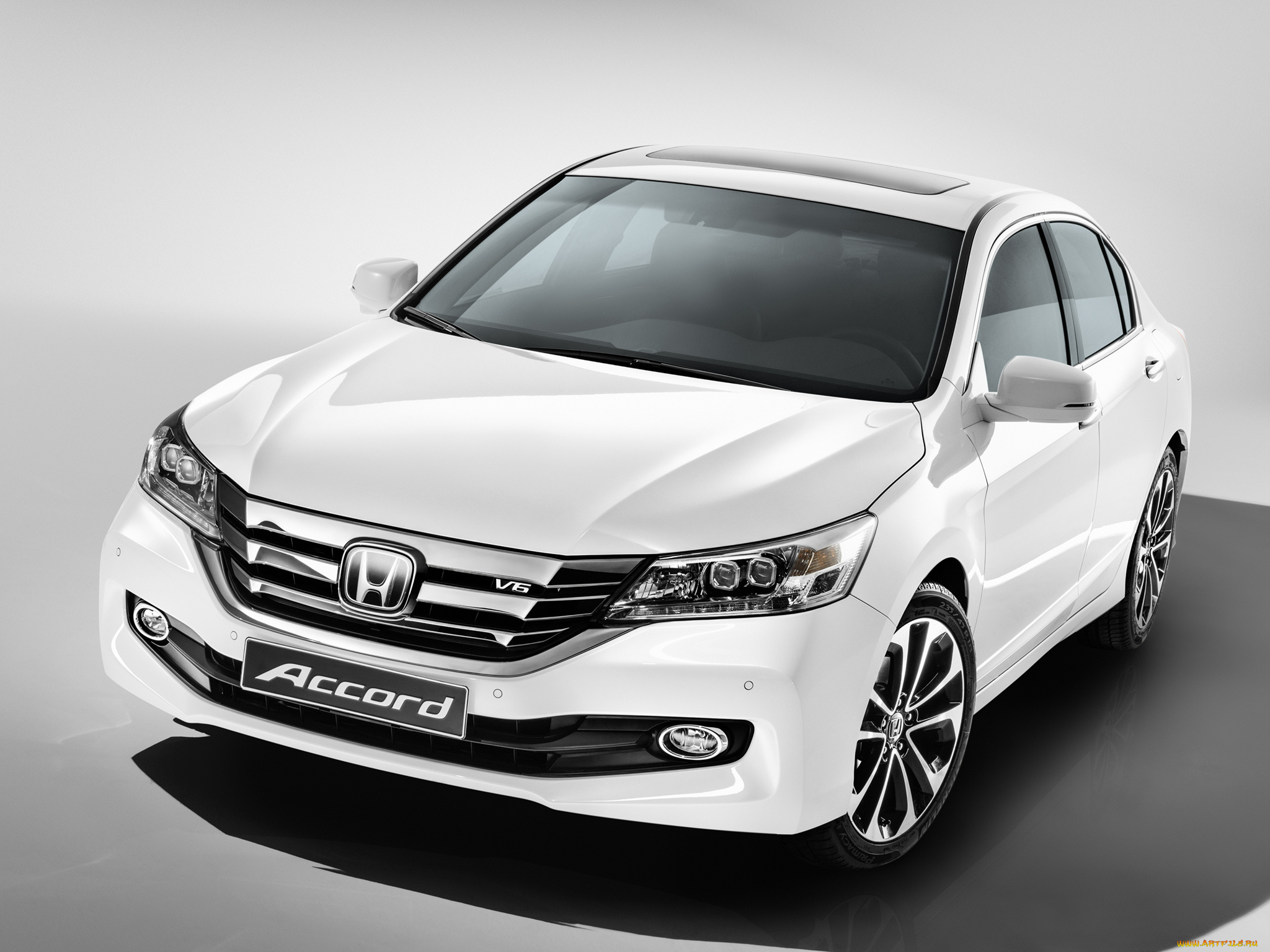 автомобили, honda, v6, cis-spec, accord, светлый, 2014г