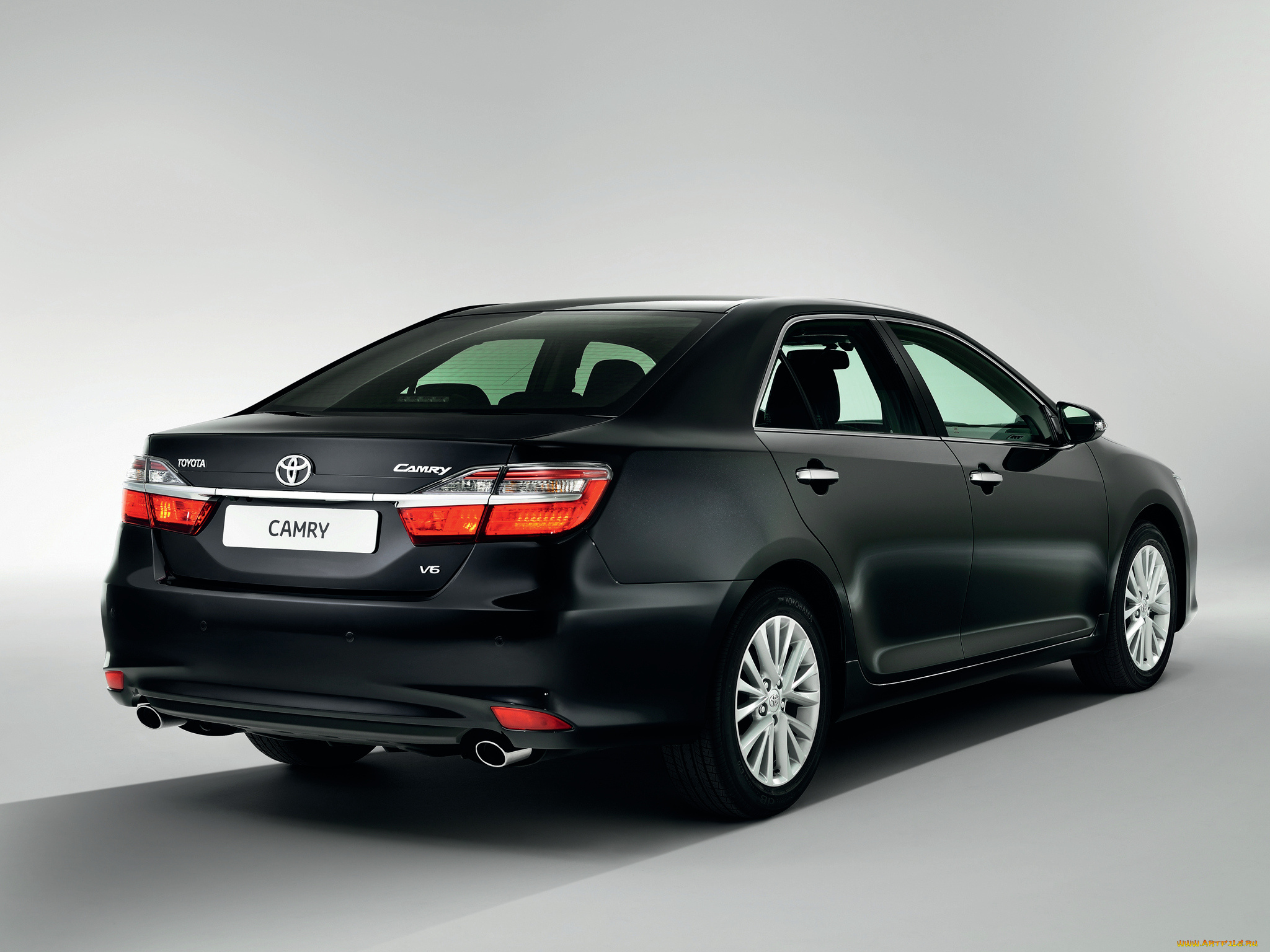 автомобили, toyota, cis-spec, v6, camry, темный, 2014г