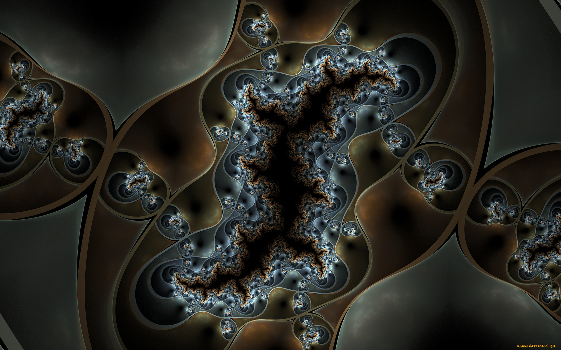 3д, графика, фракталы, , fractal, узор, фон, цвета