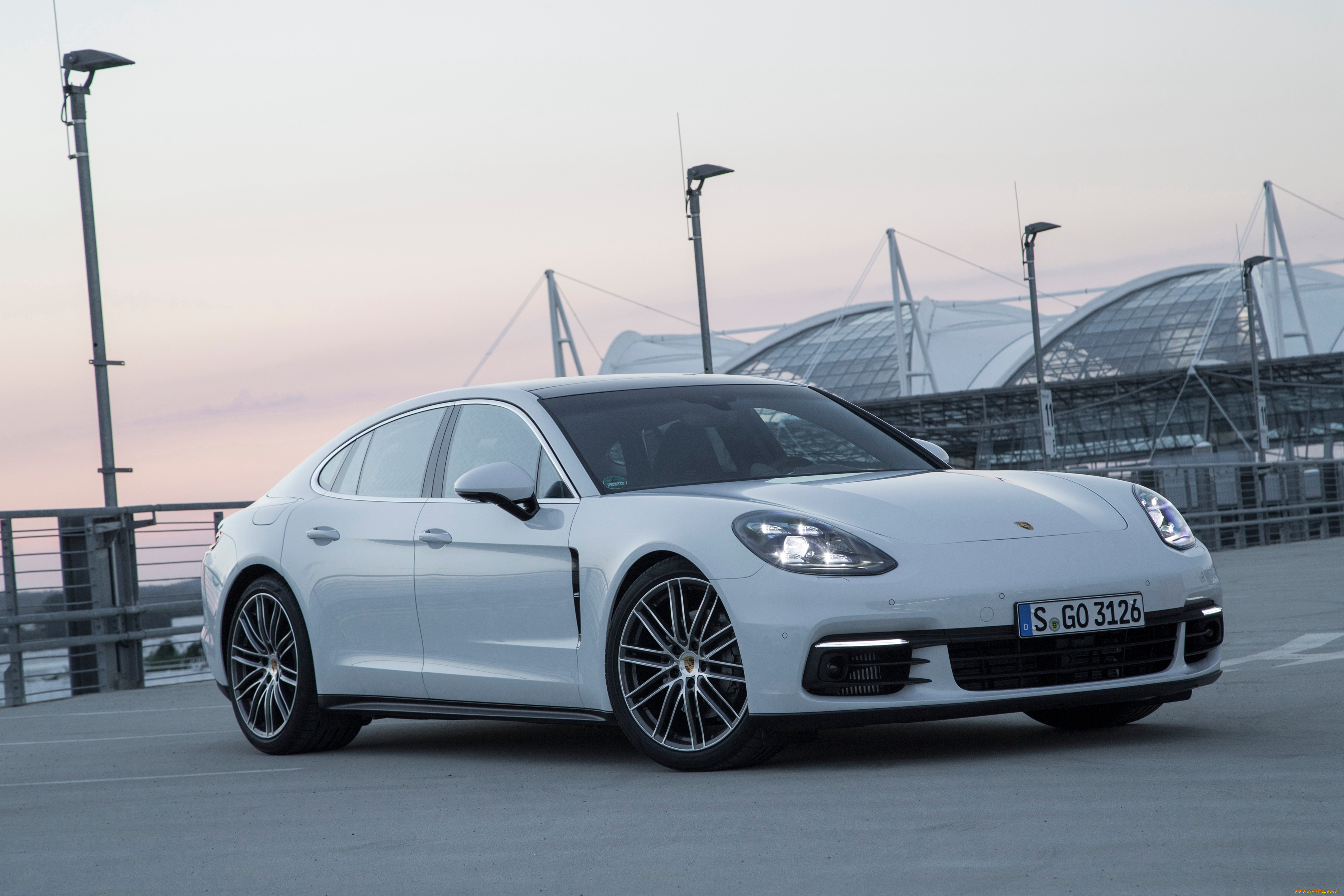 автомобили, porsche, panamera, 4s, 2016г