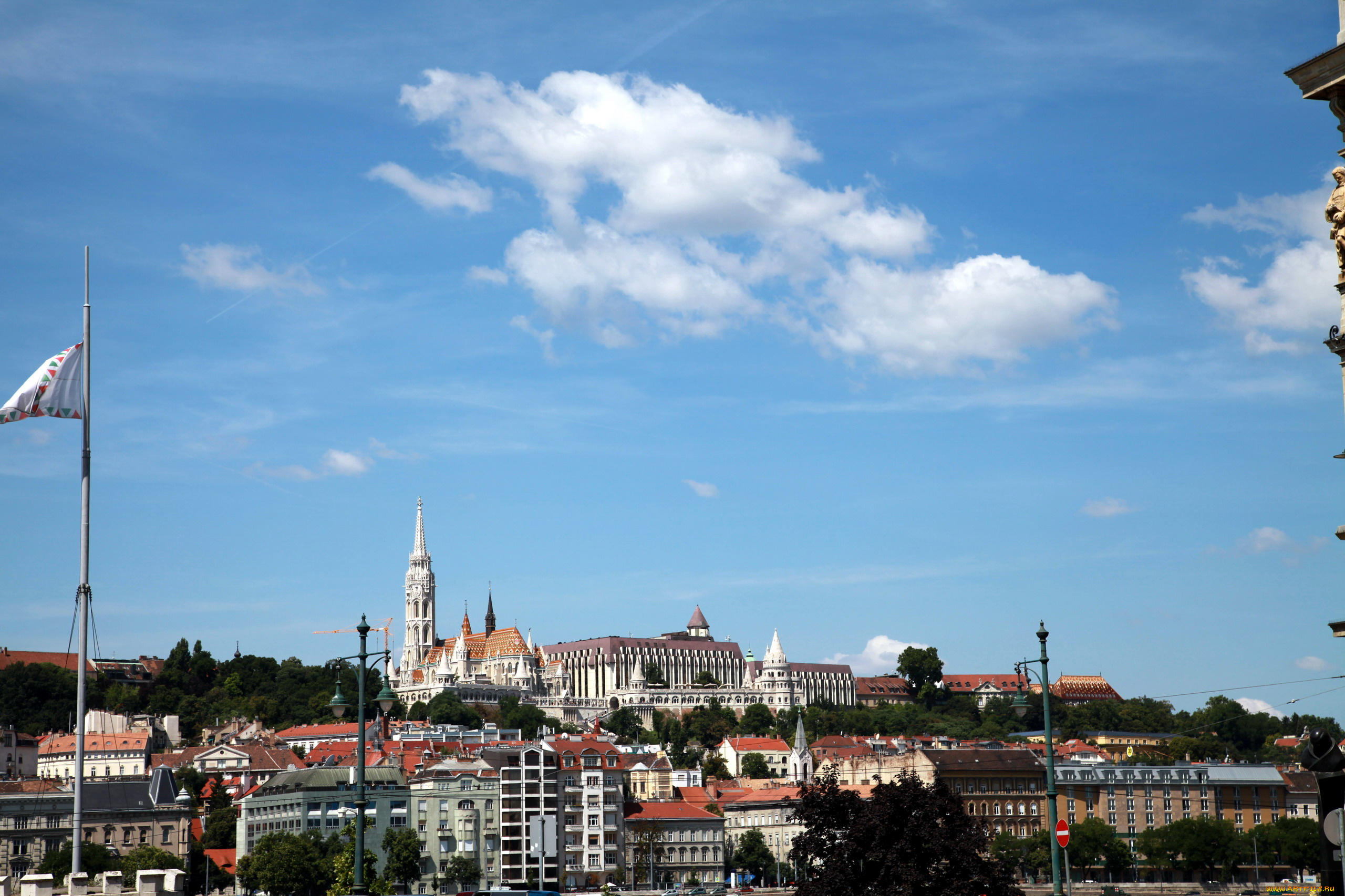 города, будапешт, , венгрия, панорама