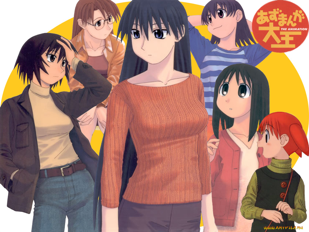 аниме, azumanga, daioh