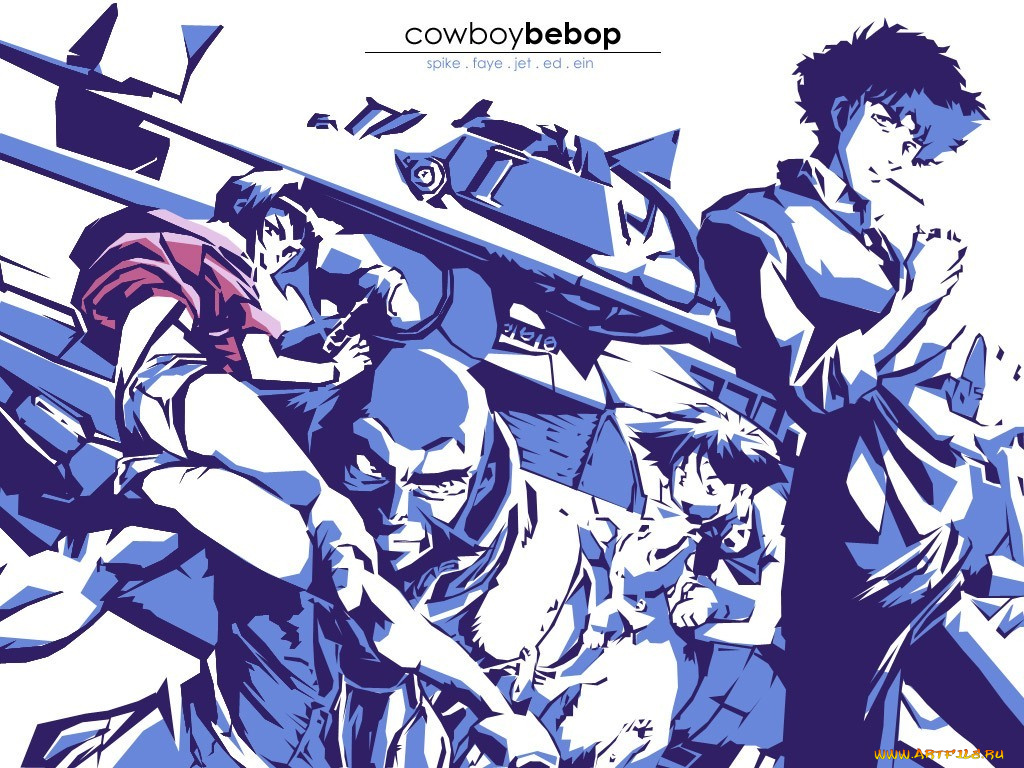 аниме, cowboy, bebop