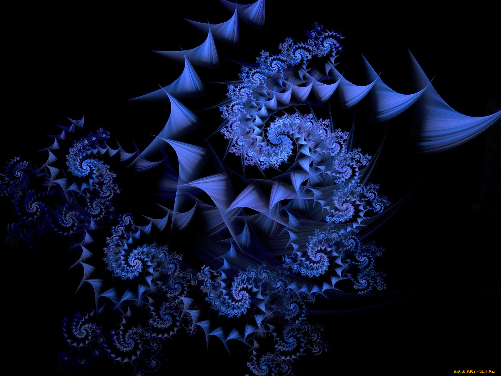 3д, графика, fractal, фракталы, узор, фрактал