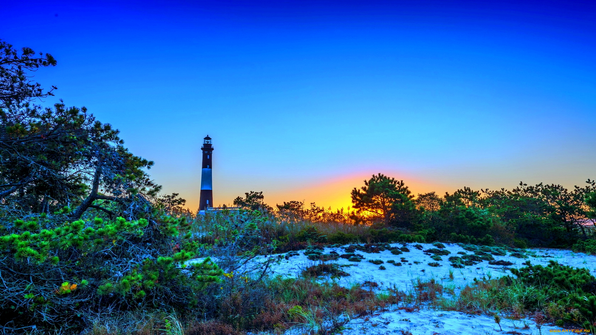 the, lighthouse, природа, маяки, маяк, побережье