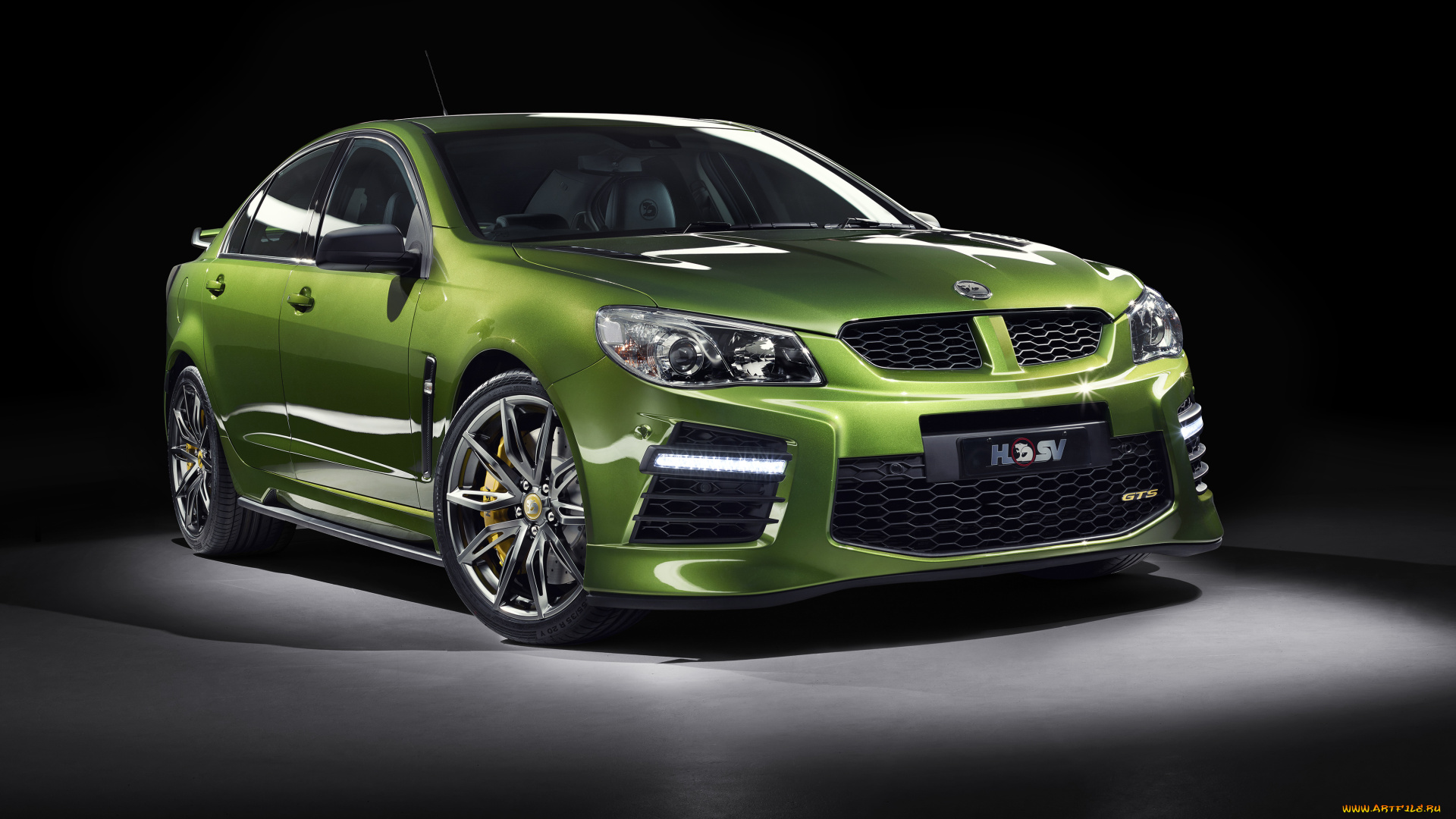 автомобили, holden, hsv, gts, gen-f2, 2015г, зеленый