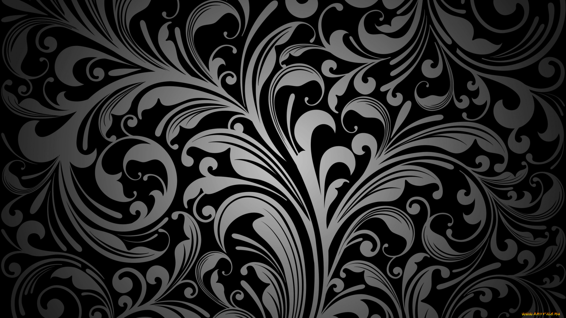 векторная, графика, другое, , other, винтаж, орнамент, background, texture, узор, vector, gradient, pattern, vintage, dark, black