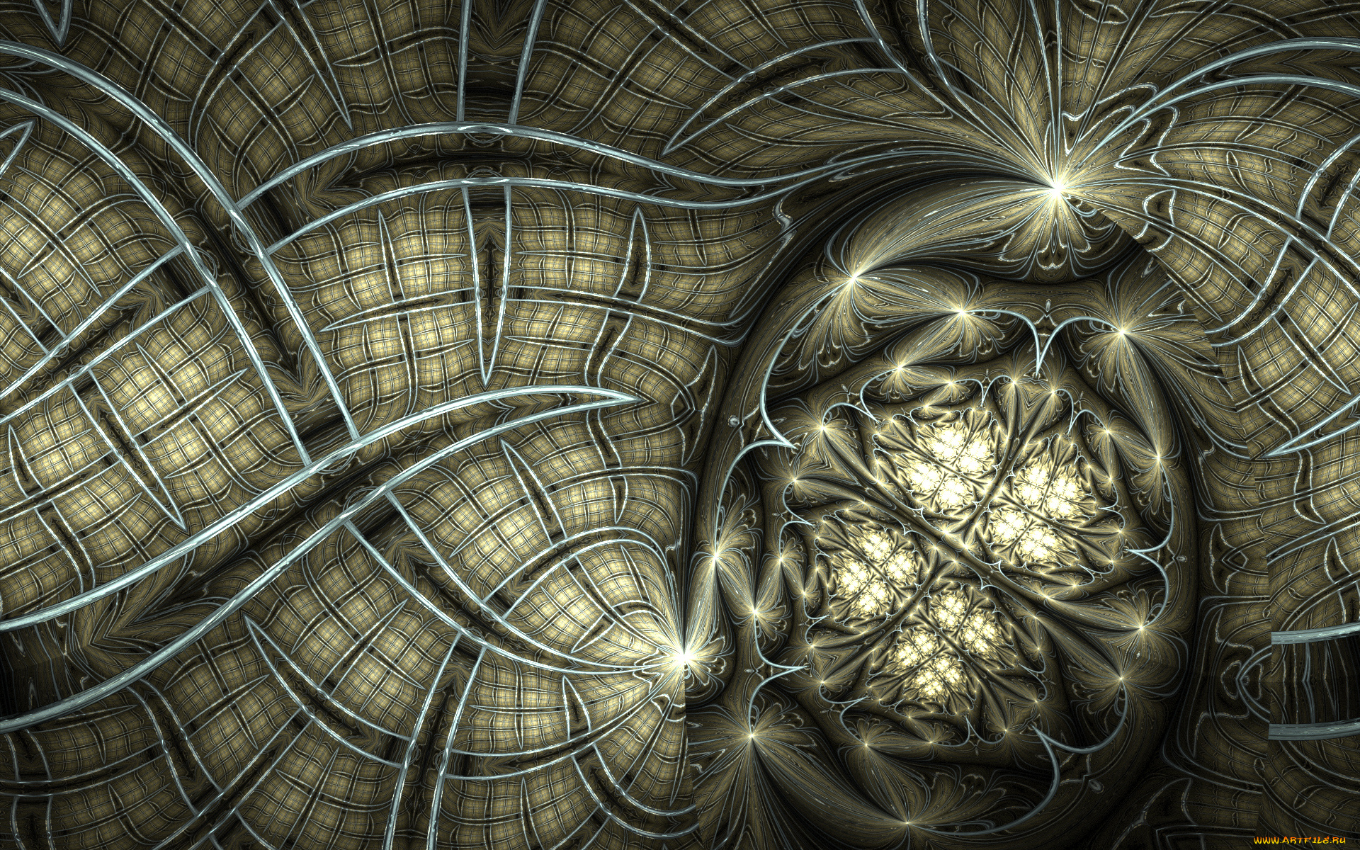 3д, графика, фракталы, , fractal, фон, узор, цвета