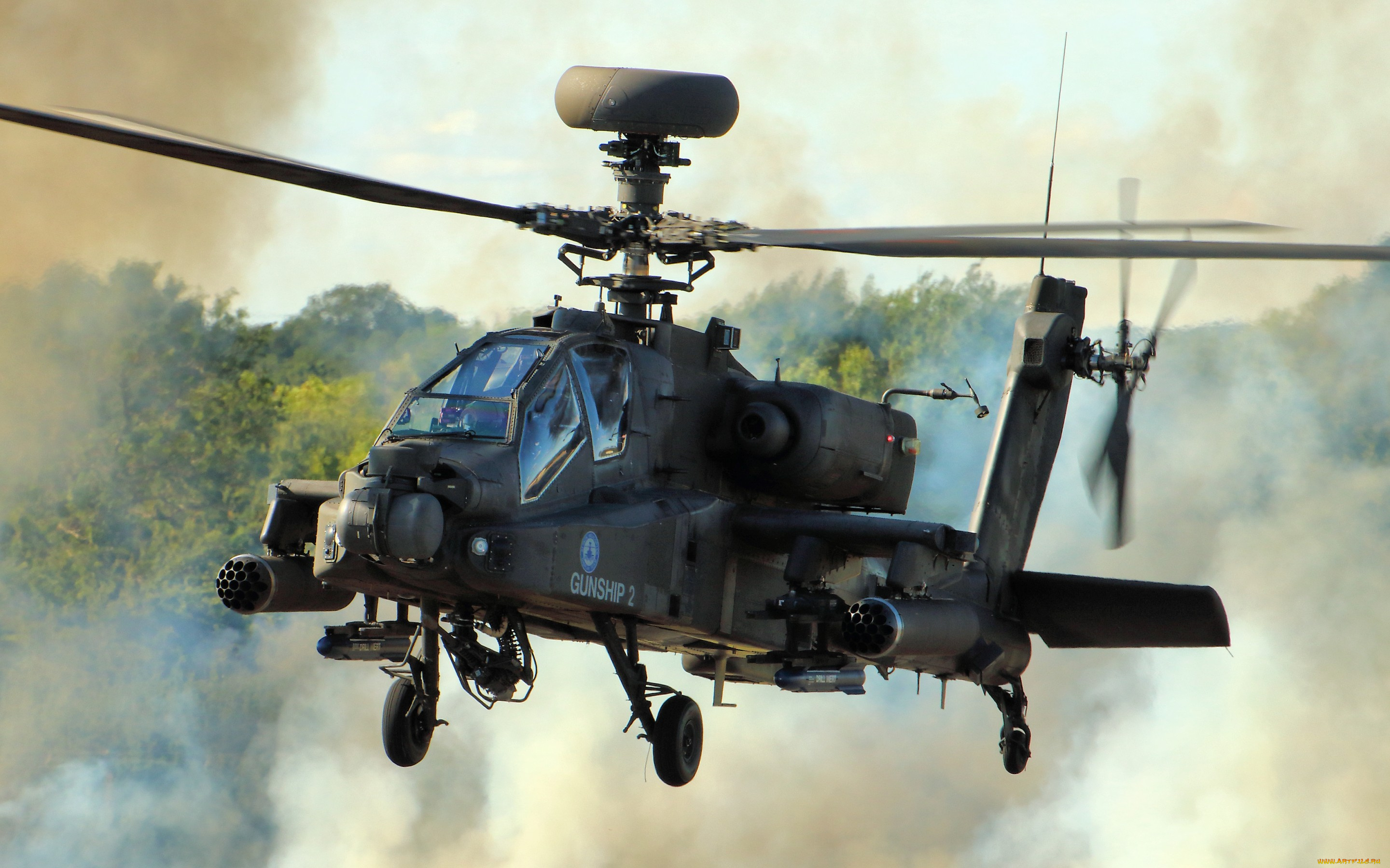 авиация, вертолёты, ah-64d, apache, апач, основной, ударный, вертолёт