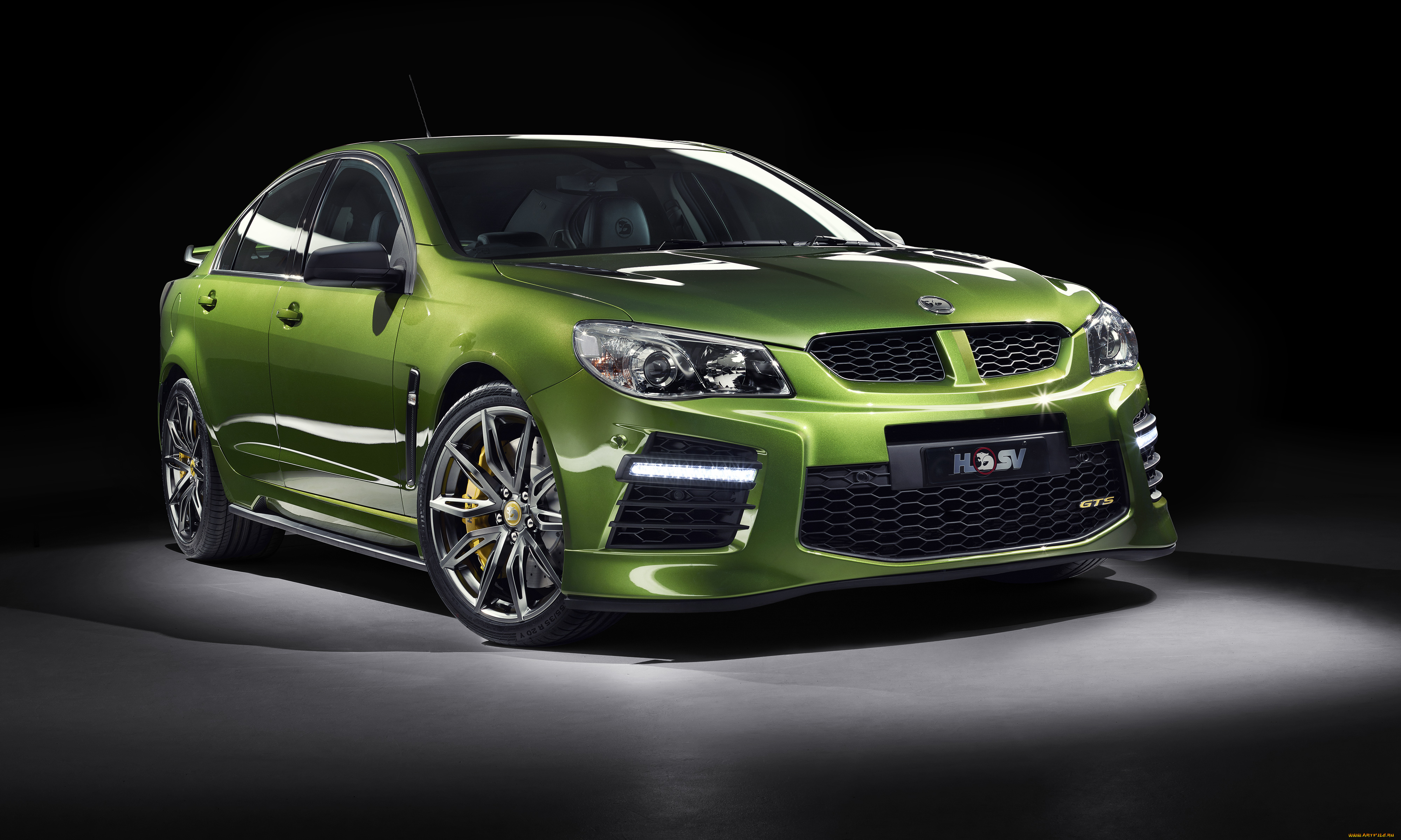 автомобили, holden, hsv, gts, gen-f2, 2015г, зеленый