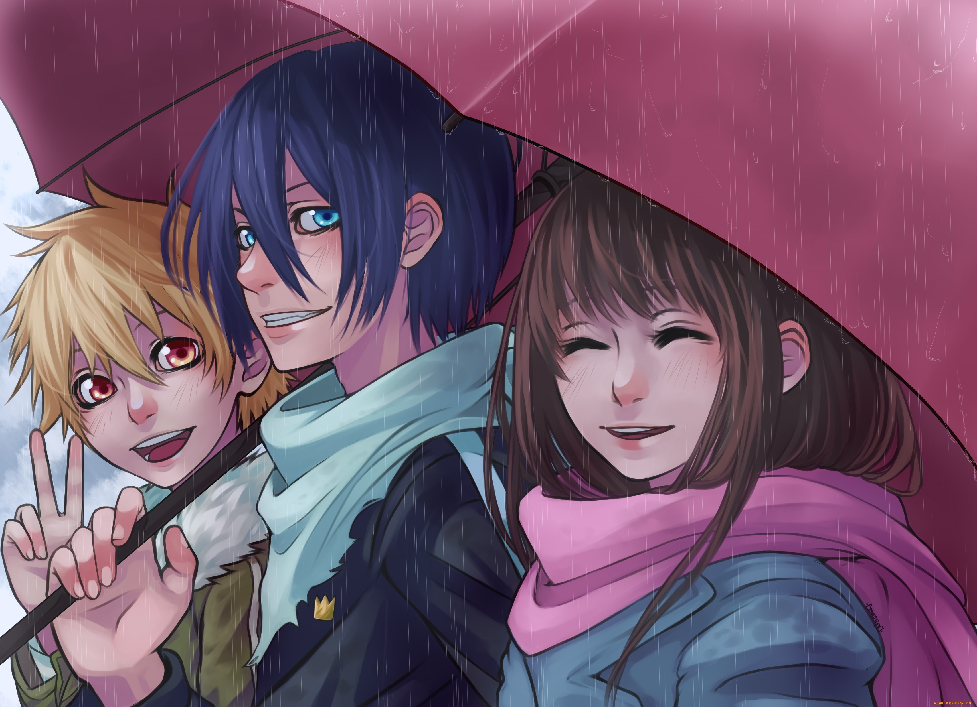 аниме, noragami