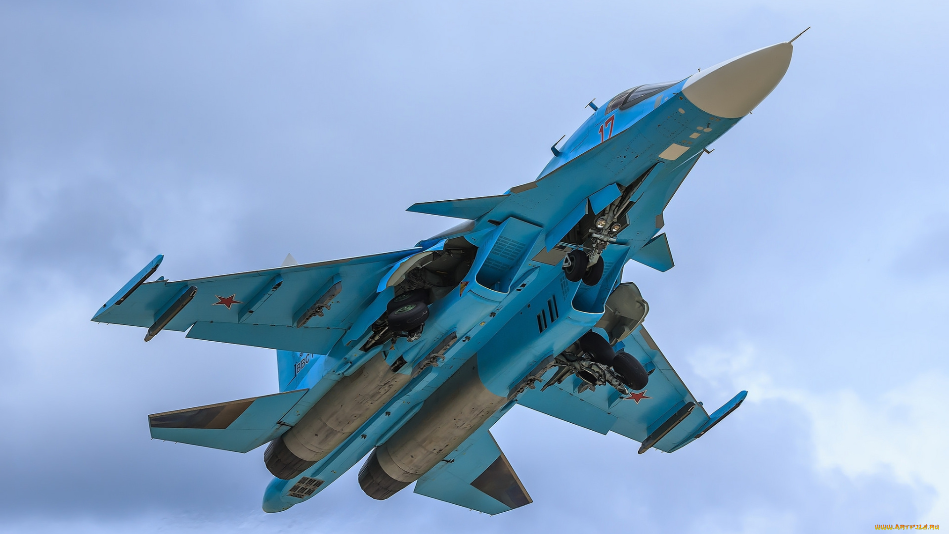 su-34, fullback, авиация, боевые, самолёты, бомбардировщик