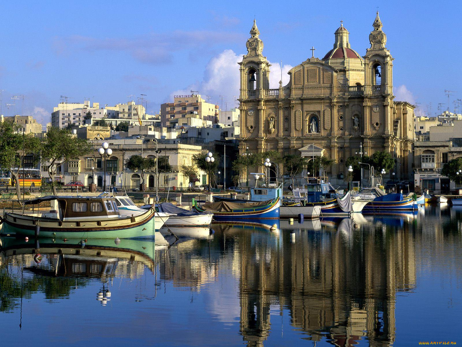 maida, malta, корабли, порты, причалы