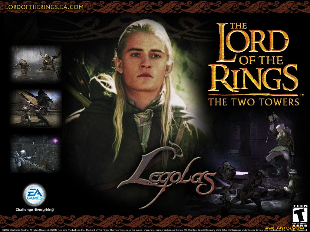 the, lord, of, rings, two, towers, видео, игры