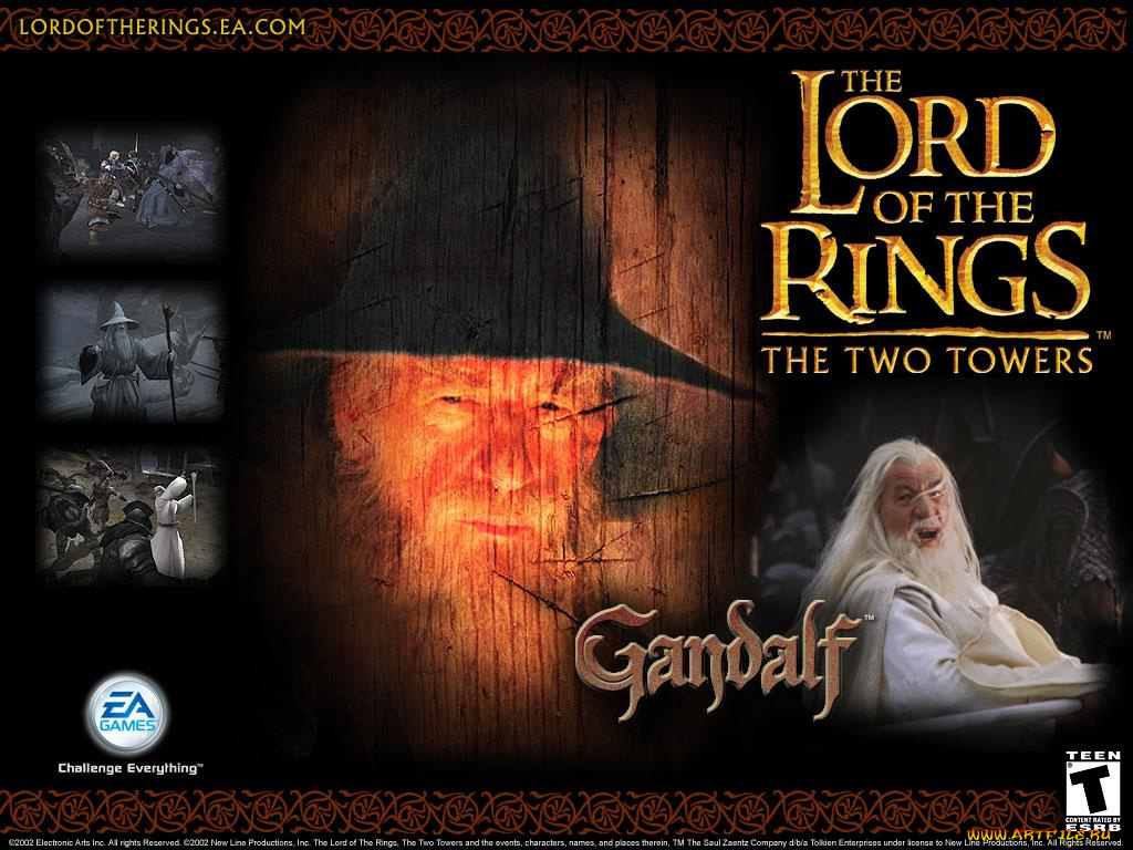 the, lord, of, rings, two, towers, видео, игры