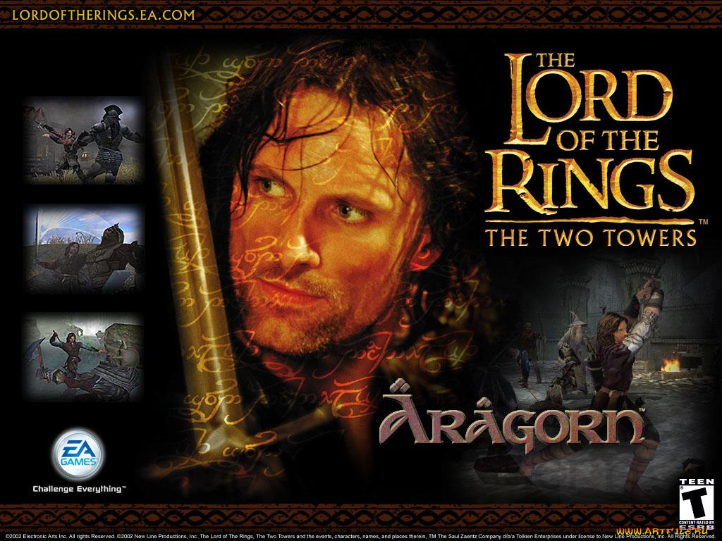 the, lord, of, rings, two, towers, видео, игры