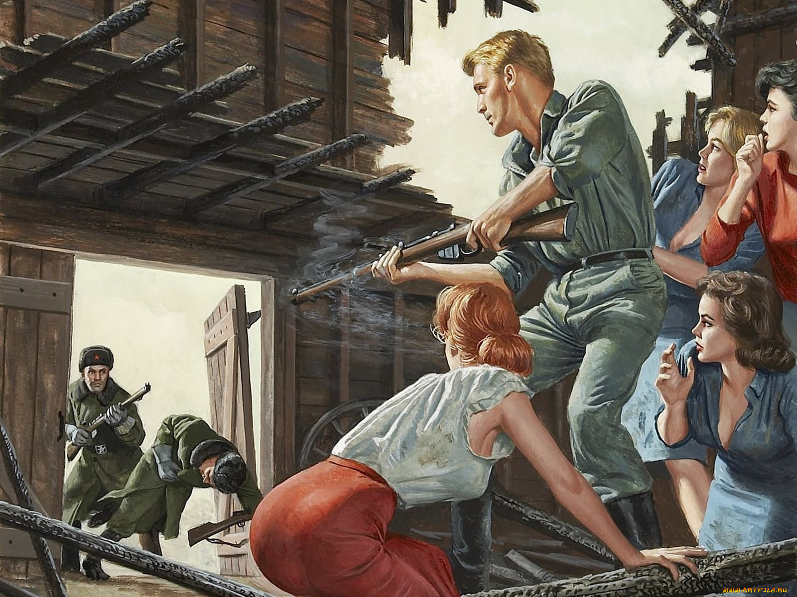 mort, kunstler, рисованные