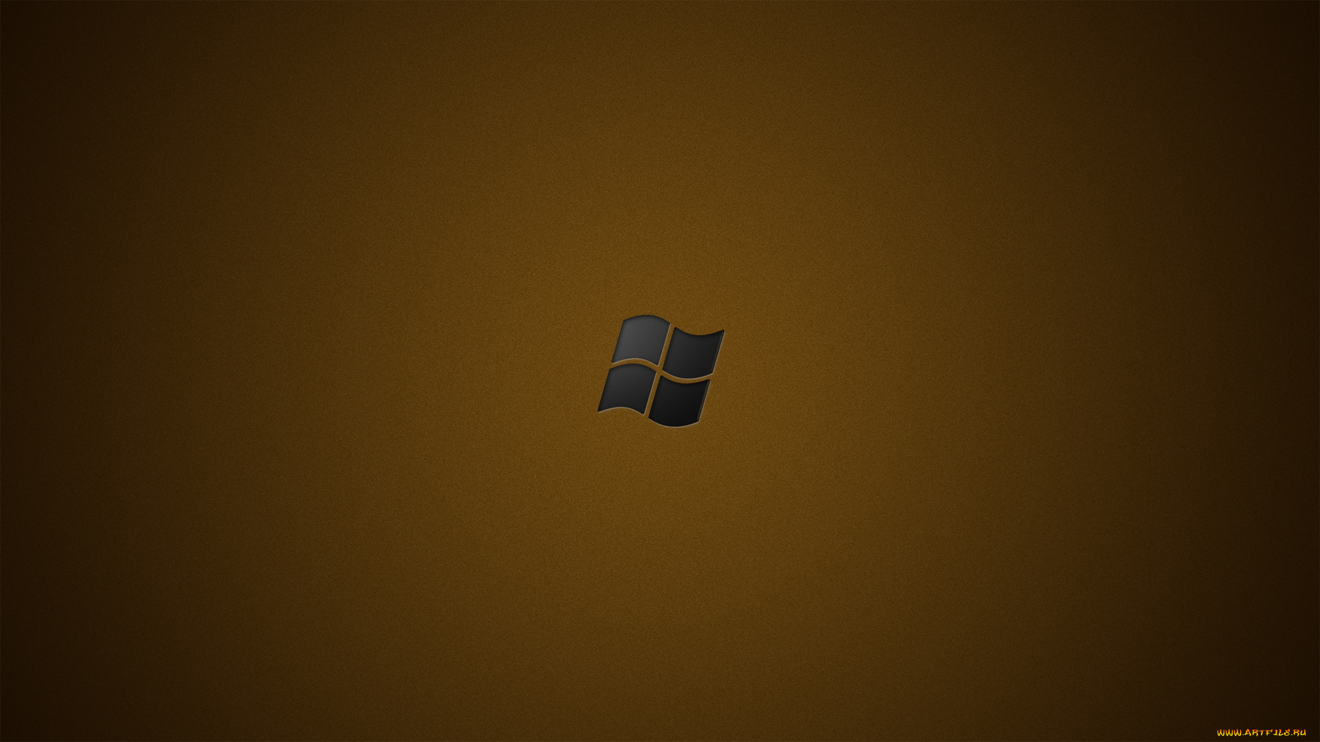 компьютеры, unknown, разное, windows, логотип, коричневый