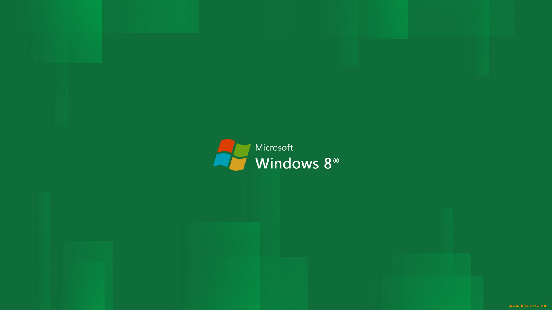 компьютеры, windows, зелёный