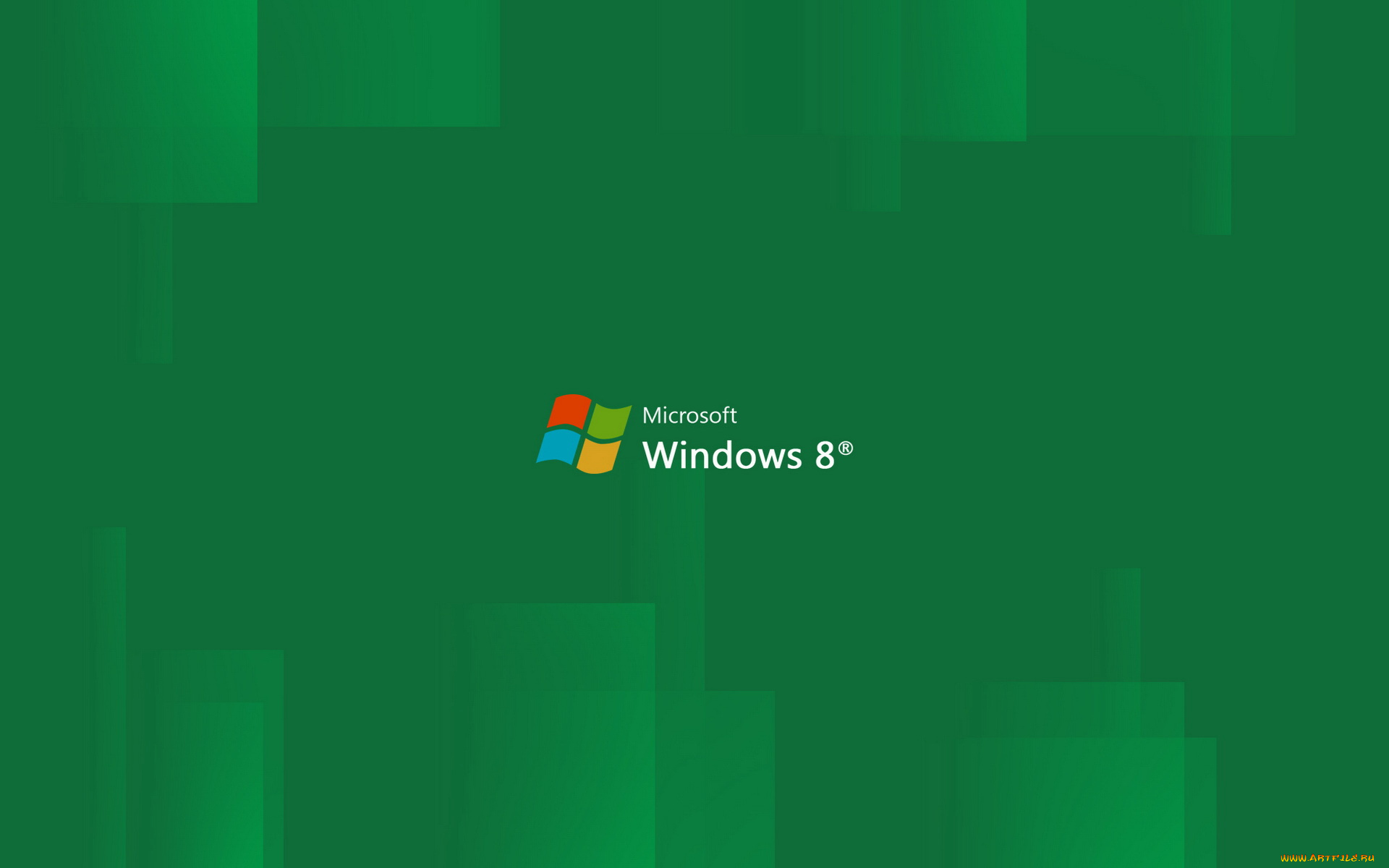 компьютеры, windows, зелёный