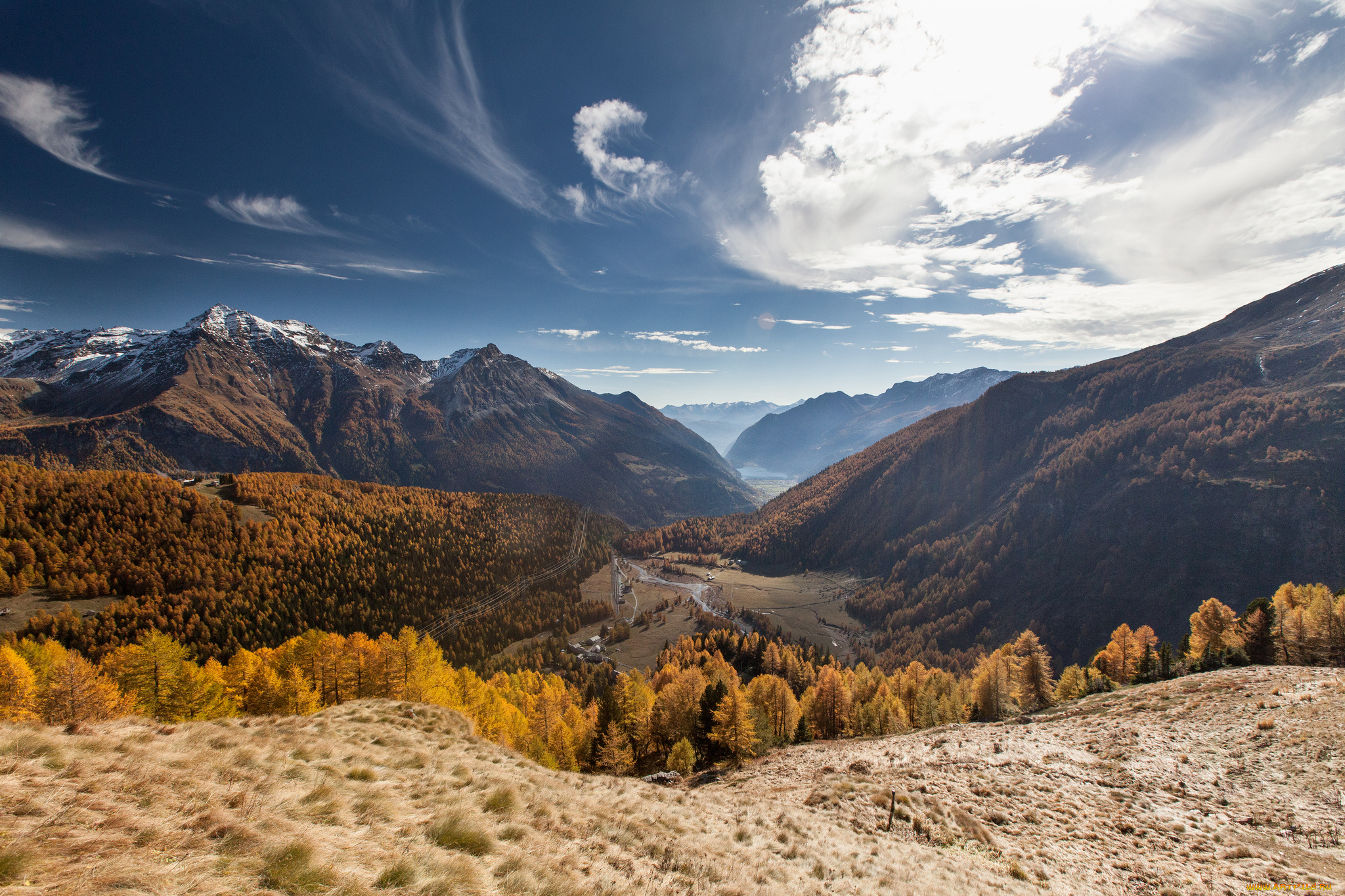 alp, gr&, 252, canton, of, graubunden, switzerland, природа, горы, grum, граубюнден, швейцария, долина, альп, грюм