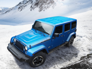 Картинка 2013 jeep wrangler polar автомобили синий