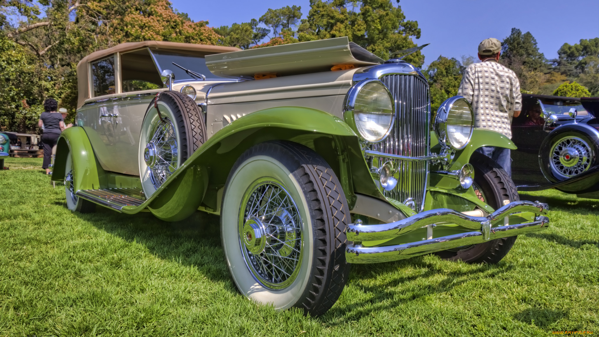 1929, duesenberg, model, j, kirchhoff, convertible, berline, автомобили, выставки, и, уличные, фото, выставка, автошоу