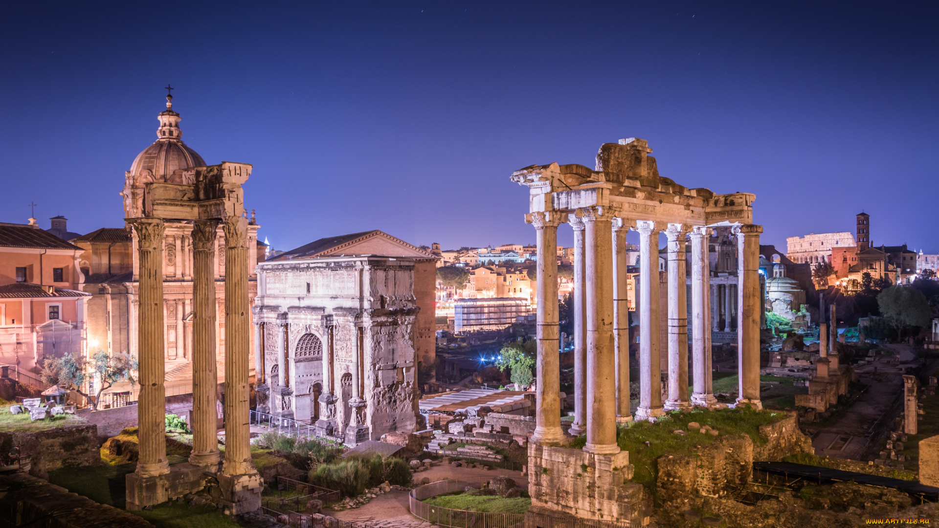 roman, forum, , rome, города, рим, , ватикан, , италия, античность, форум