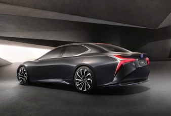 Картинка автомобили lexus темный 2015г lf-fc concept