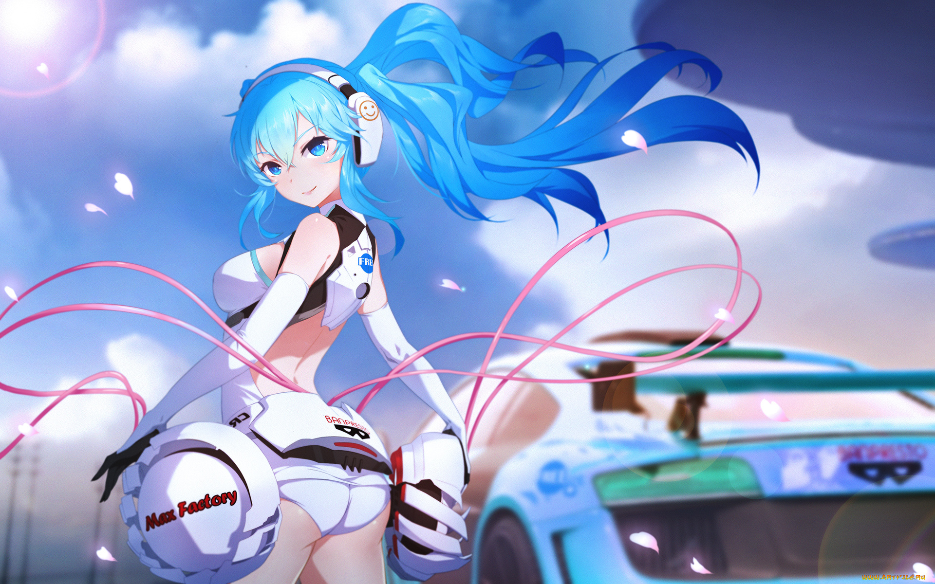 аниме, vocaloid, hatsune, miku