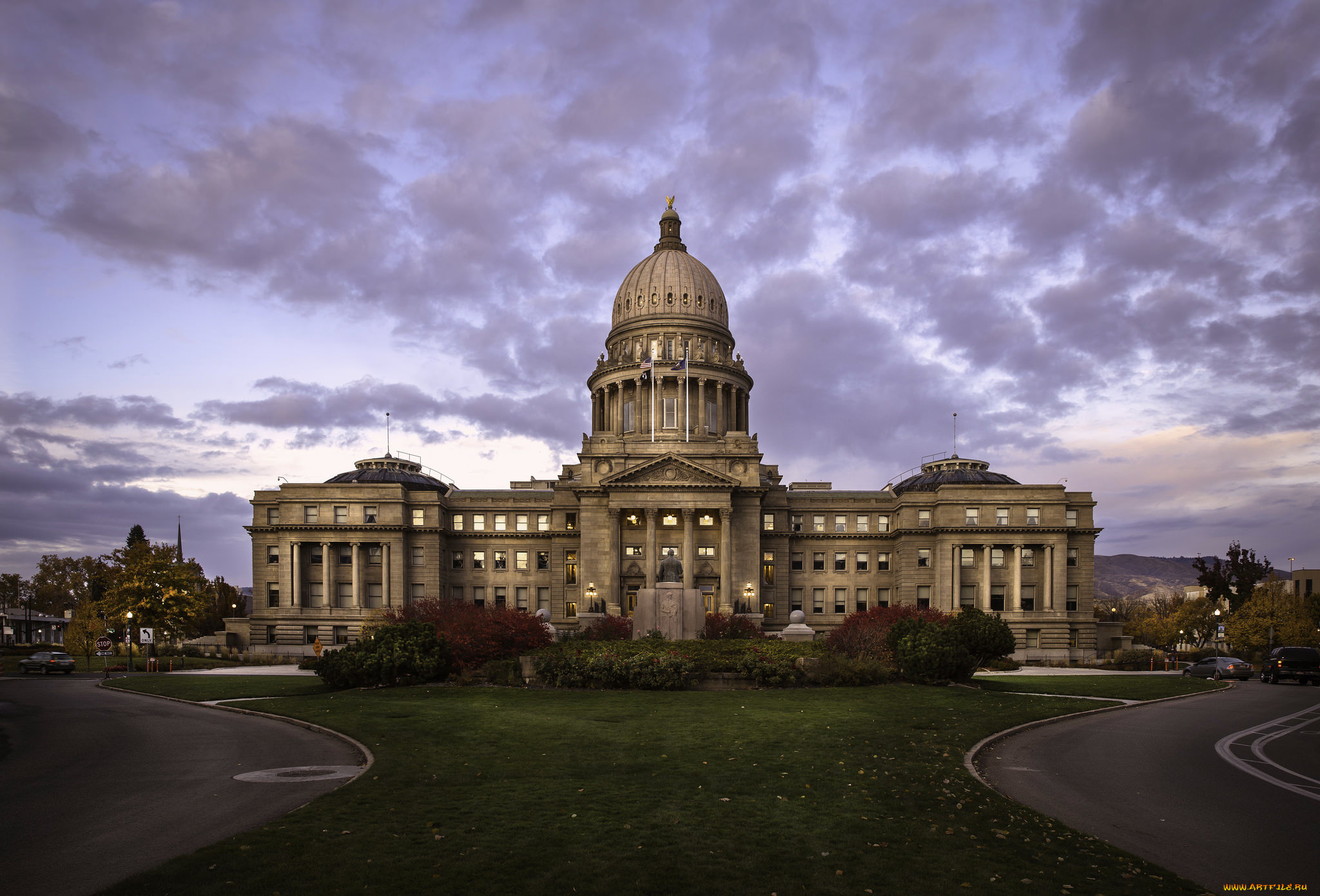 idaho, state, capitol, города, -, здания, , дома, капитолий