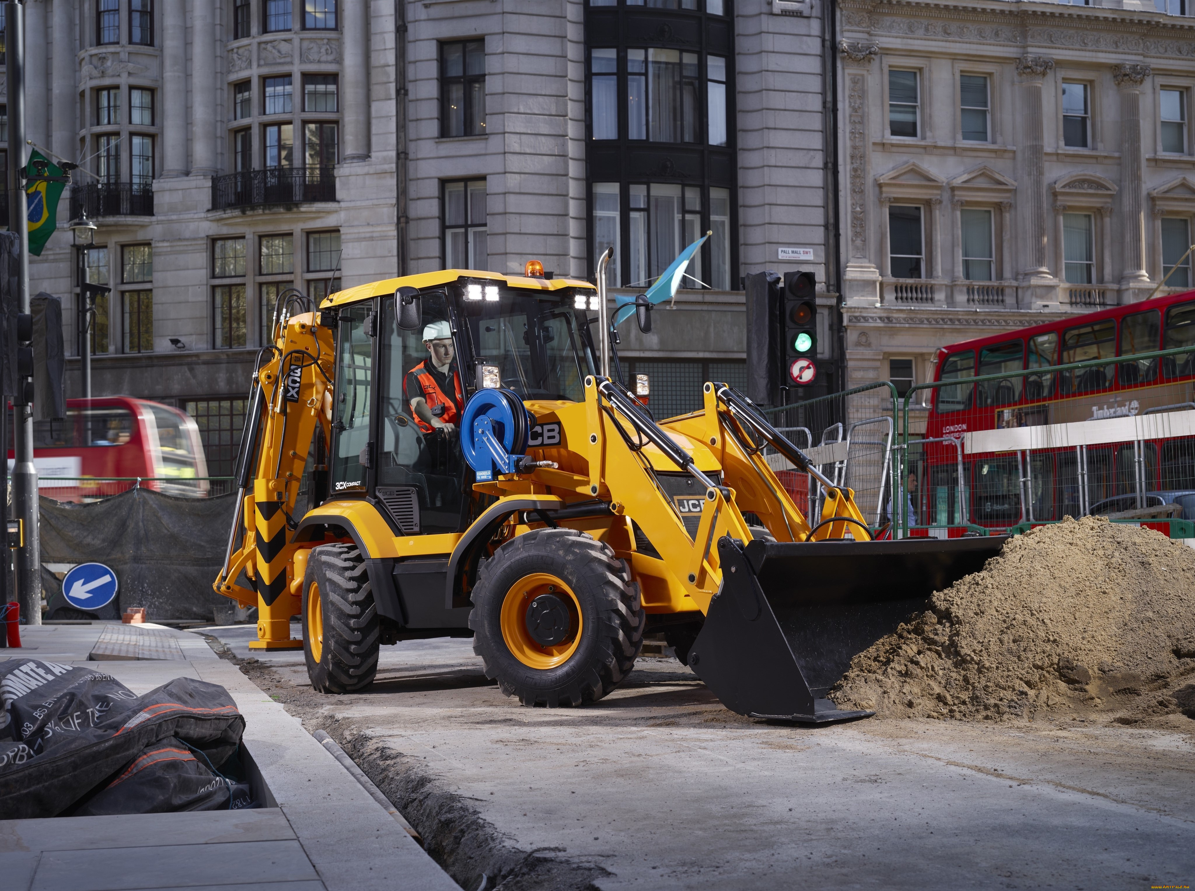 техника, фронтальные, погрузчики, jcb