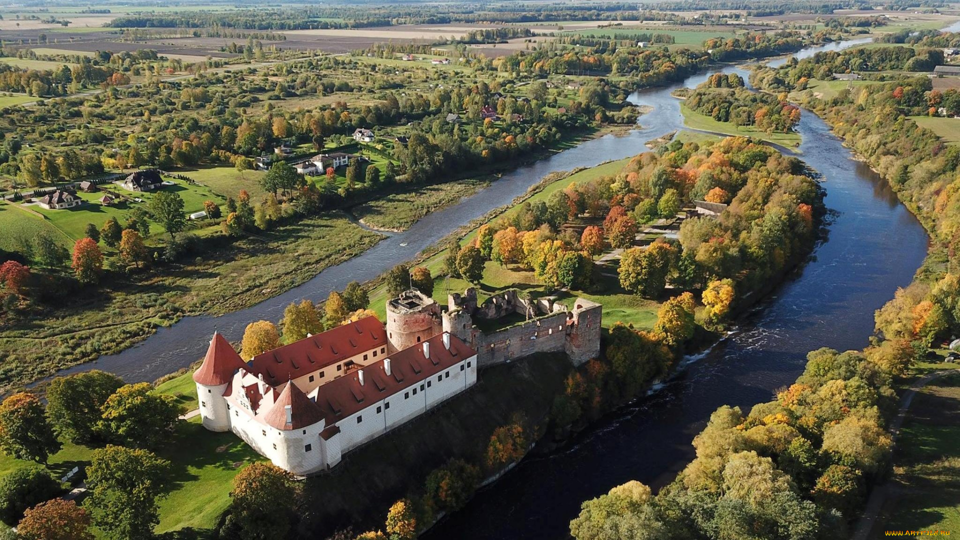 bauska, castle, , latvia, города, -, дворцы, , замки, , крепости, latvia, bauska, castle