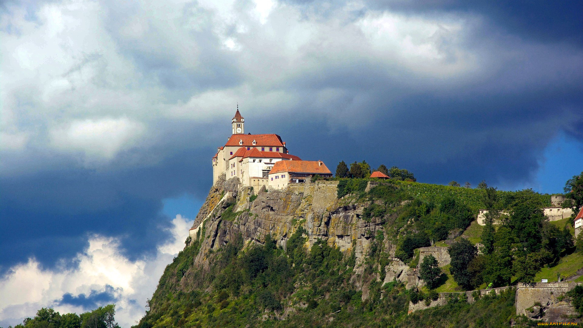 riegersburg, castle, города, замки, австрии, riegersburg, castle