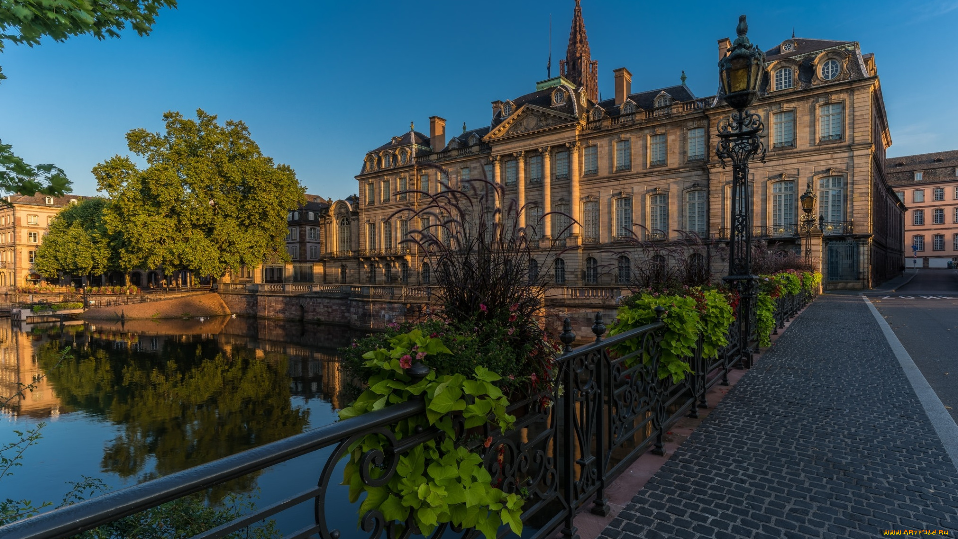 strasbourg, города, страсбург, , франция, река, мост