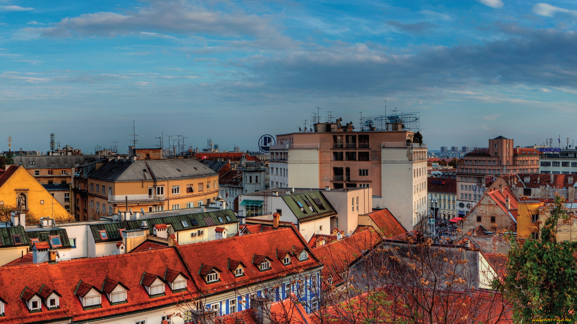 zagreb, croatia, города, -, столицы, государств