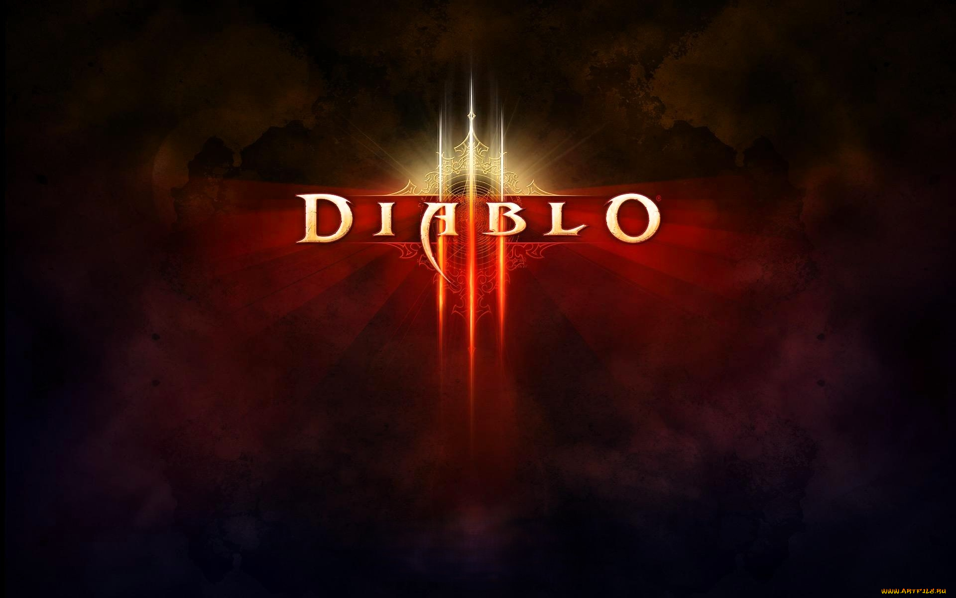 видео, игры, diablo, iii, название, облака