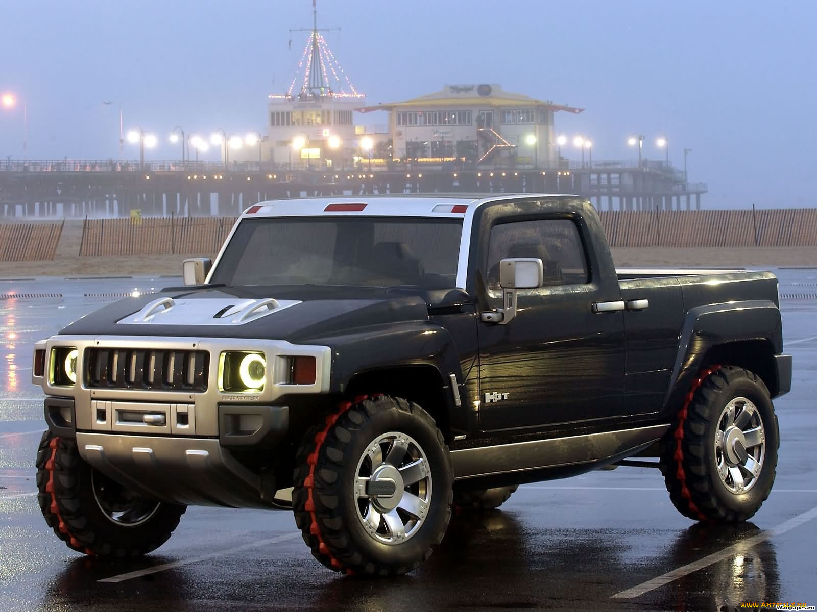 hummer, h3t, автомобили