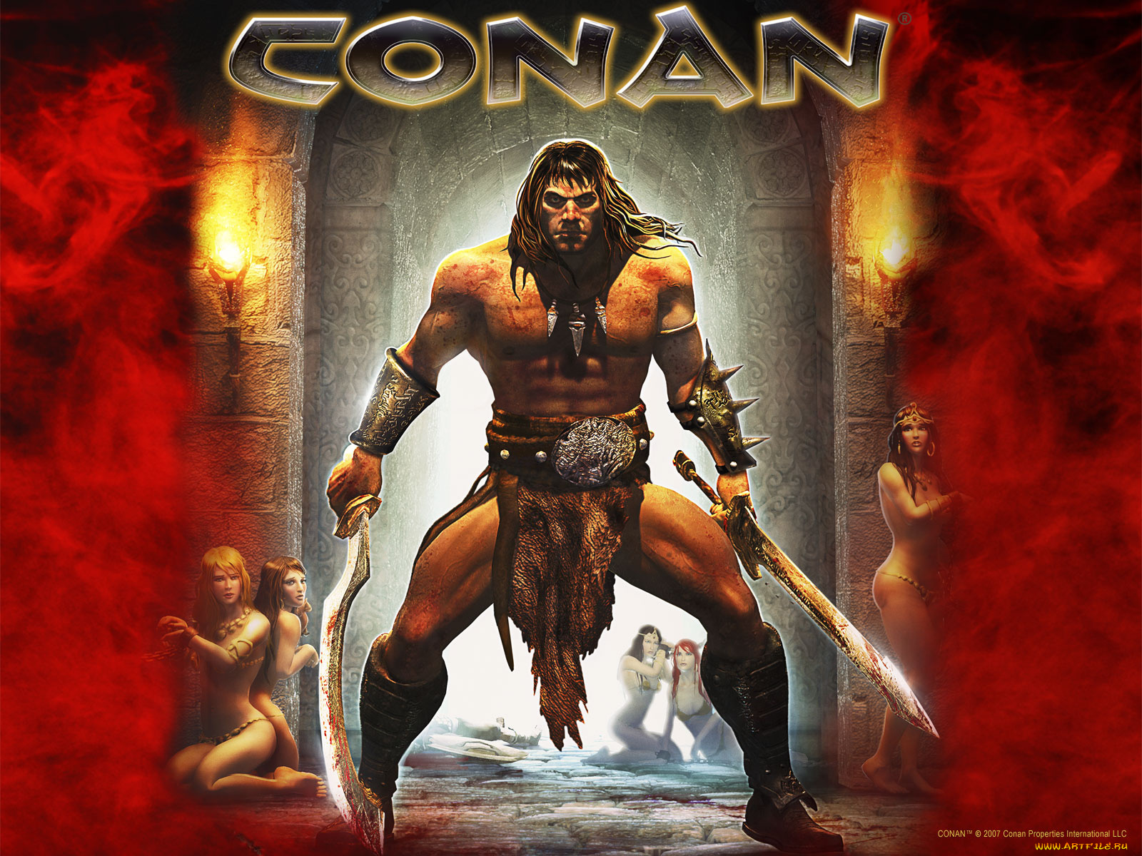 видео, игры, conan